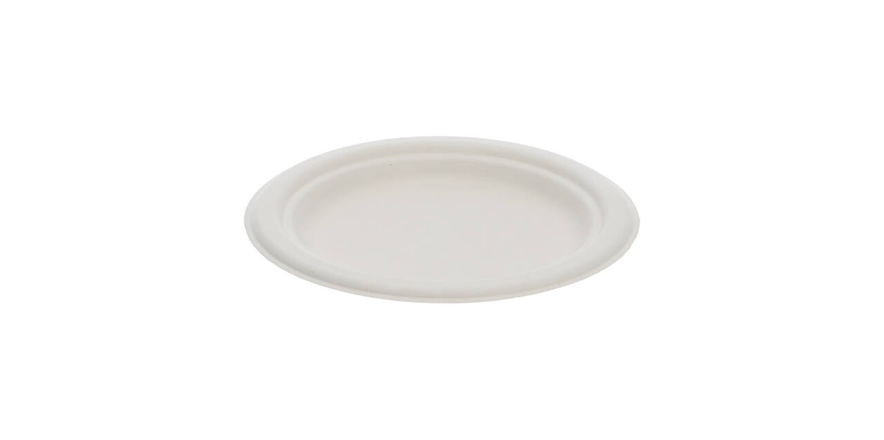 Bord suikerriet rond ø 17 cm