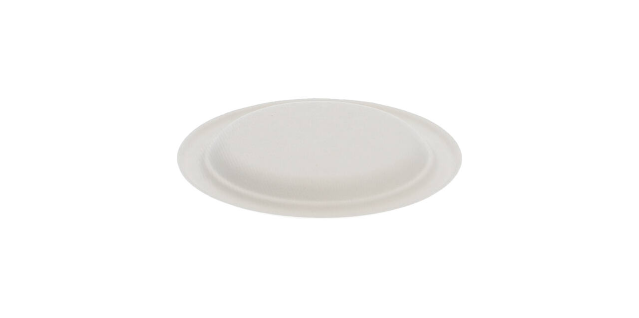 Bord suikerriet rond ø 17 cm