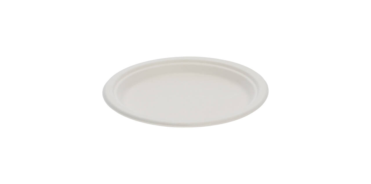Bord suikerriet rond ø 22 cm