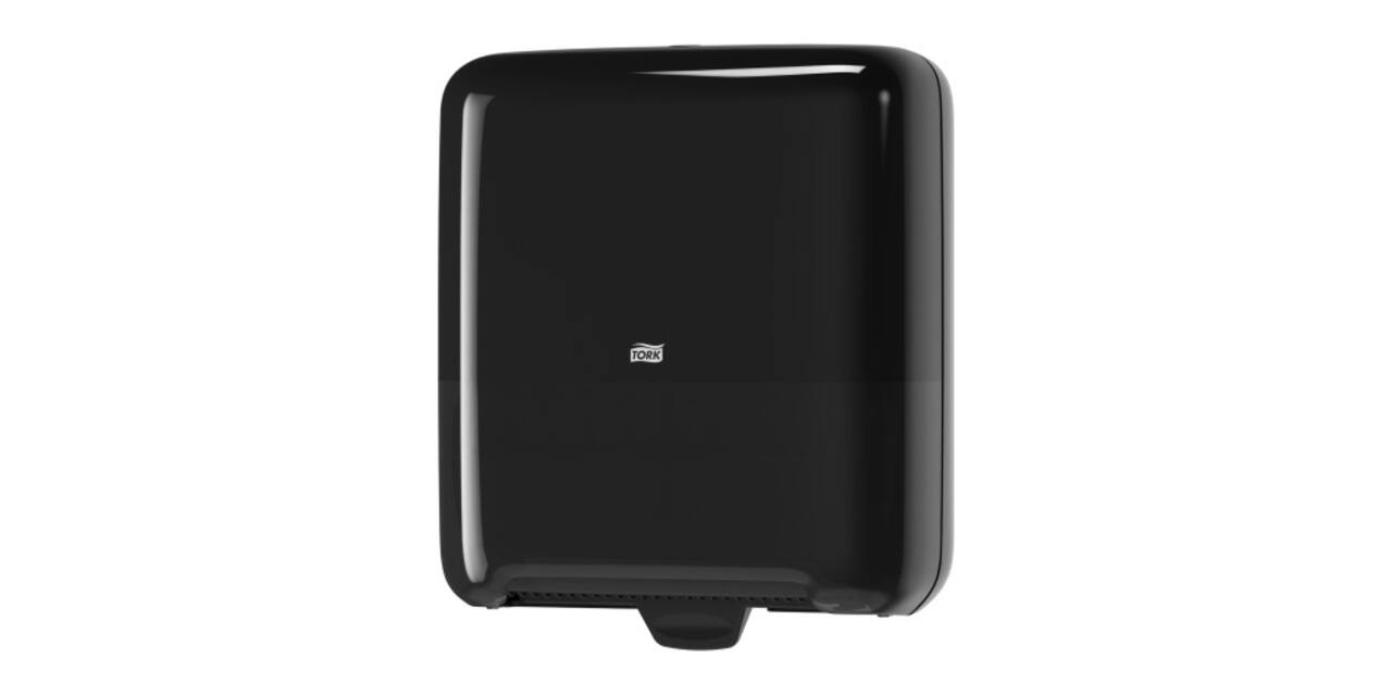 551008 - Handdoek dispenser kunststof 20,9 x 34 x 41,7 cm zwart TORK H1