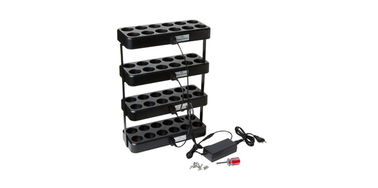 183178 - Laadstation tbv Kaarshouder Metal Twist Black 430 x 305 mm