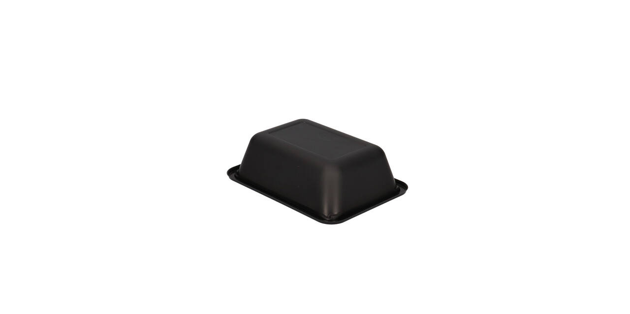 148217 - Bak CPET 171 x 127 x 50 mm zwart 670 ml rechthoekig