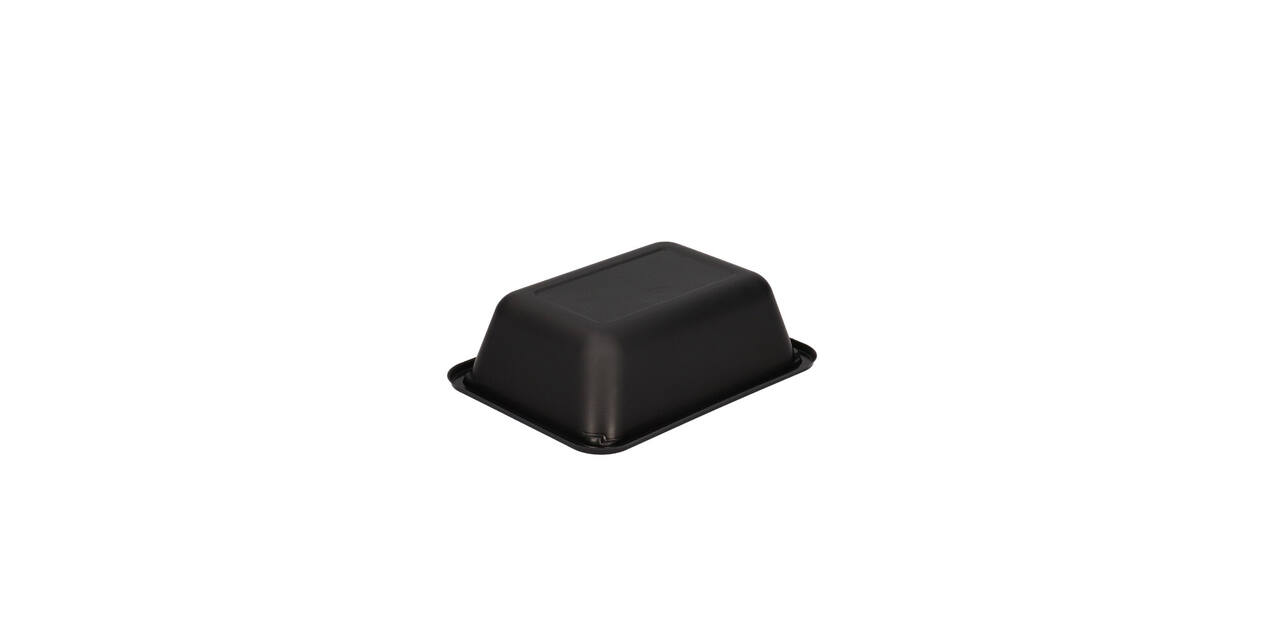 148217 - Bak CPET 171 x 127 x 50 mm zwart 670 ml rechthoekig