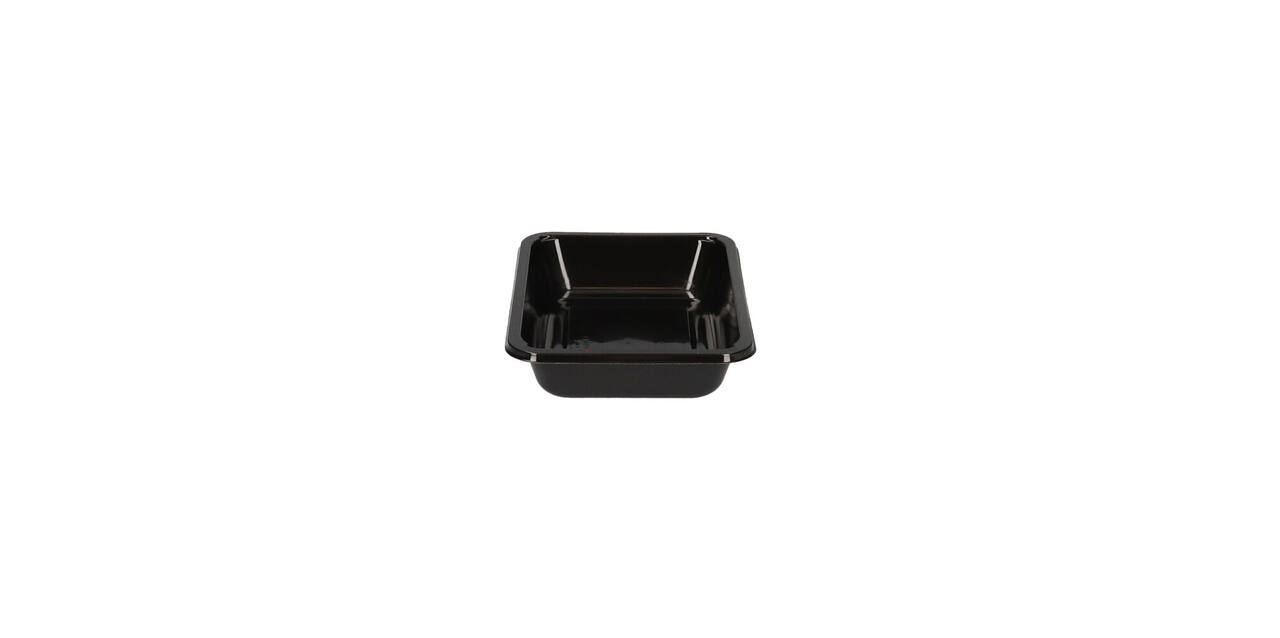 115483 - Bak CPET 171 x 127 x 35 mm zwart 510 ml rechthoekig