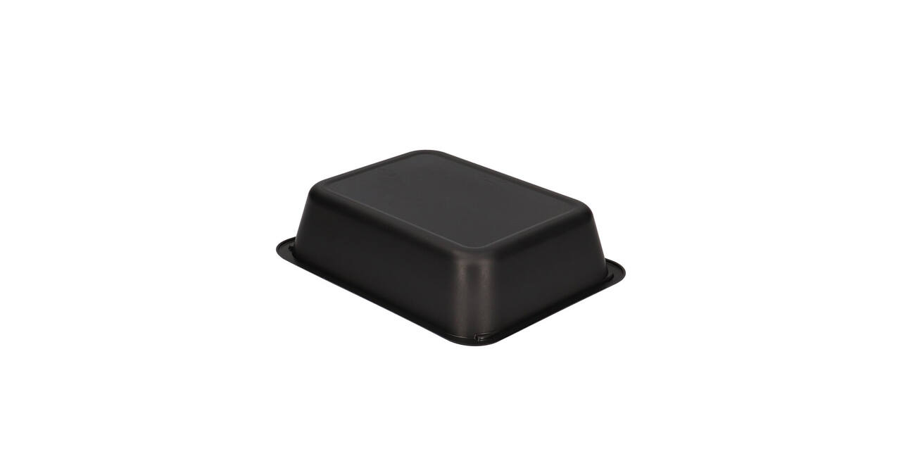 153414 - Menubak CPET 225 x 175 x 54 mm zwart 1500 ml rechthoekig 1-vaks