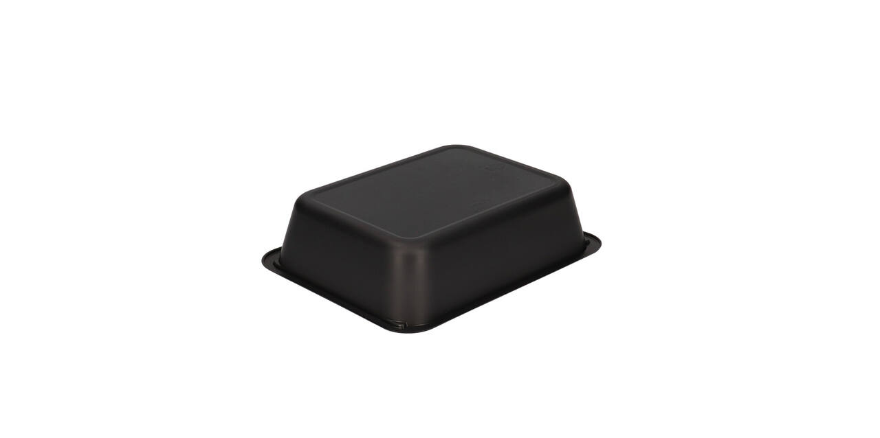 153414 - Menubak CPET 225 x 175 x 54 mm zwart 1500 ml rechthoekig 1-vaks