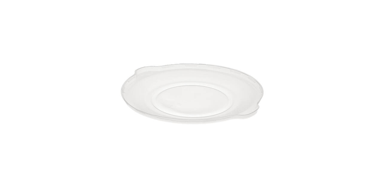 176400 - Deksel PP Pearl ø 289 mm tbv menubak 176394+176395+176396 rond  transparant