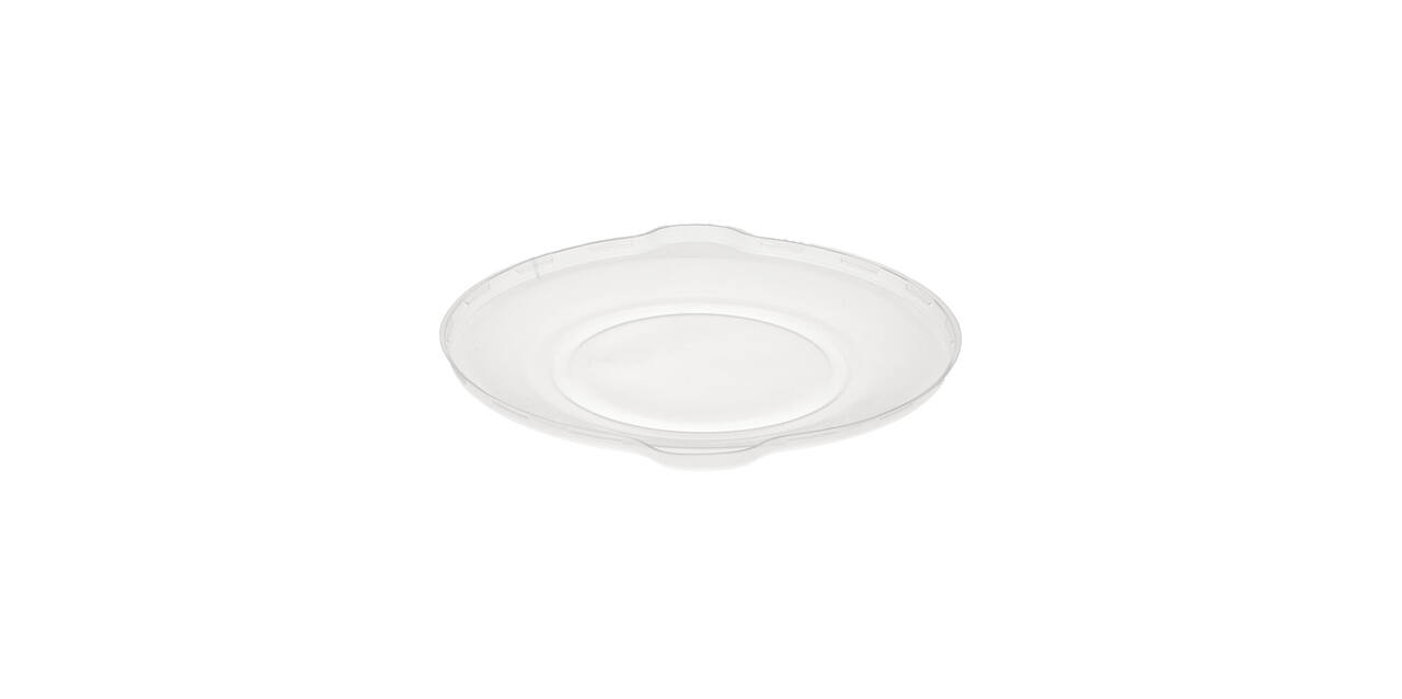 176400 - Deksel PP Pearl ø 289 mm tbv menubak 176394+176395+176396 rond  transparant