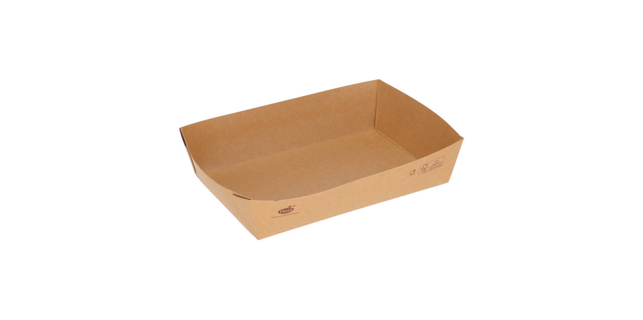 202876 - Box Karton/PLA ecoecho Brick 225 x 85 x 75 mm Viking naturel