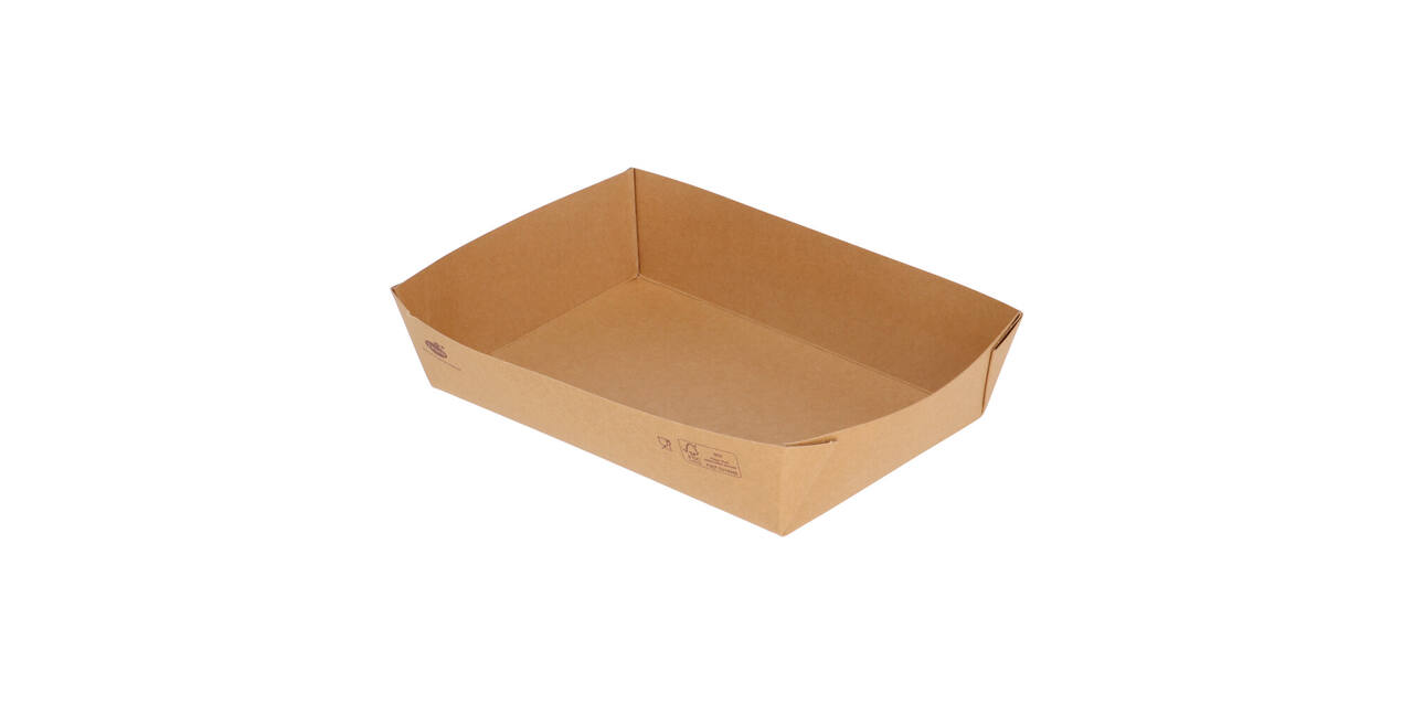 202876 - Box Karton/PLA ecoecho Brick 225 x 85 x 75 mm Viking naturel