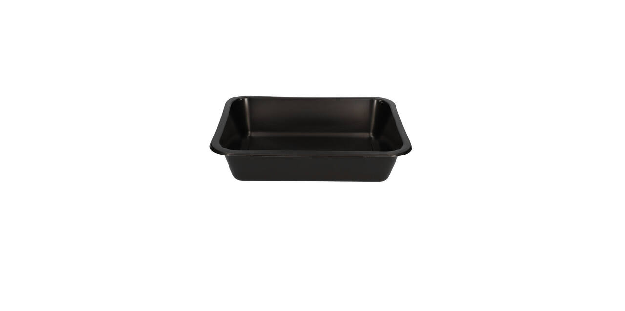 160063 - Menubak PP Caterline 1-vaks 227 x 178 x 50 mm - zwart 1345 cc