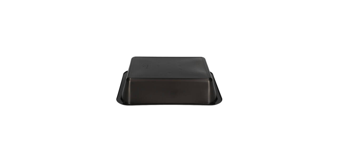 160063 - Menubak PP Caterline 1-vaks 227 x 178 x 50 mm - zwart 1345 cc