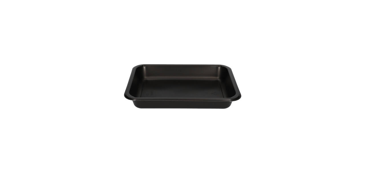 162146 - Menubak PP Caterline 1-vaks 227 x 178 x 32 mm - zwart 920 cc