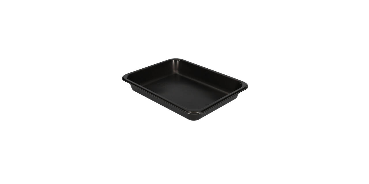 162146 - Menubak PP Caterline 1-vaks 227 x 178 x 32 mm - zwart 920 cc