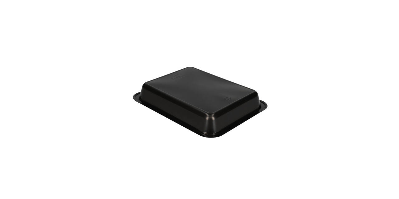 162146 - Menubak PP Caterline 1-vaks 227 x 178 x 32 mm - zwart 920 cc