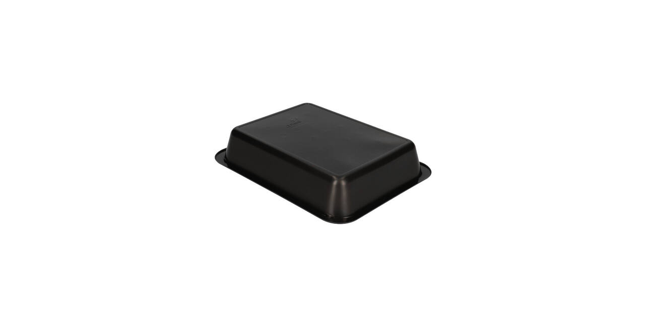 162150 - Menubak PP Caterline 1-vaks 227 x 178 x 40 mm  zwart 1115 cc