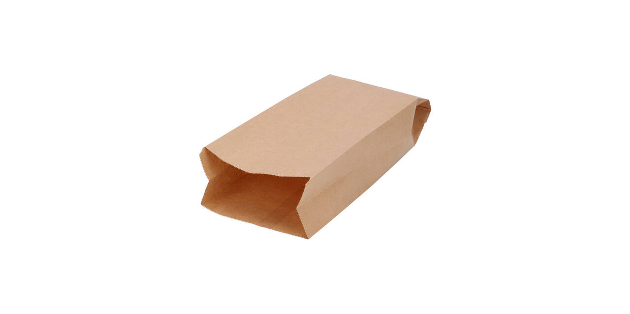 Zak natron kraft 6 pond suiker 16 x 8 x 35 cm = 6 pond meel
