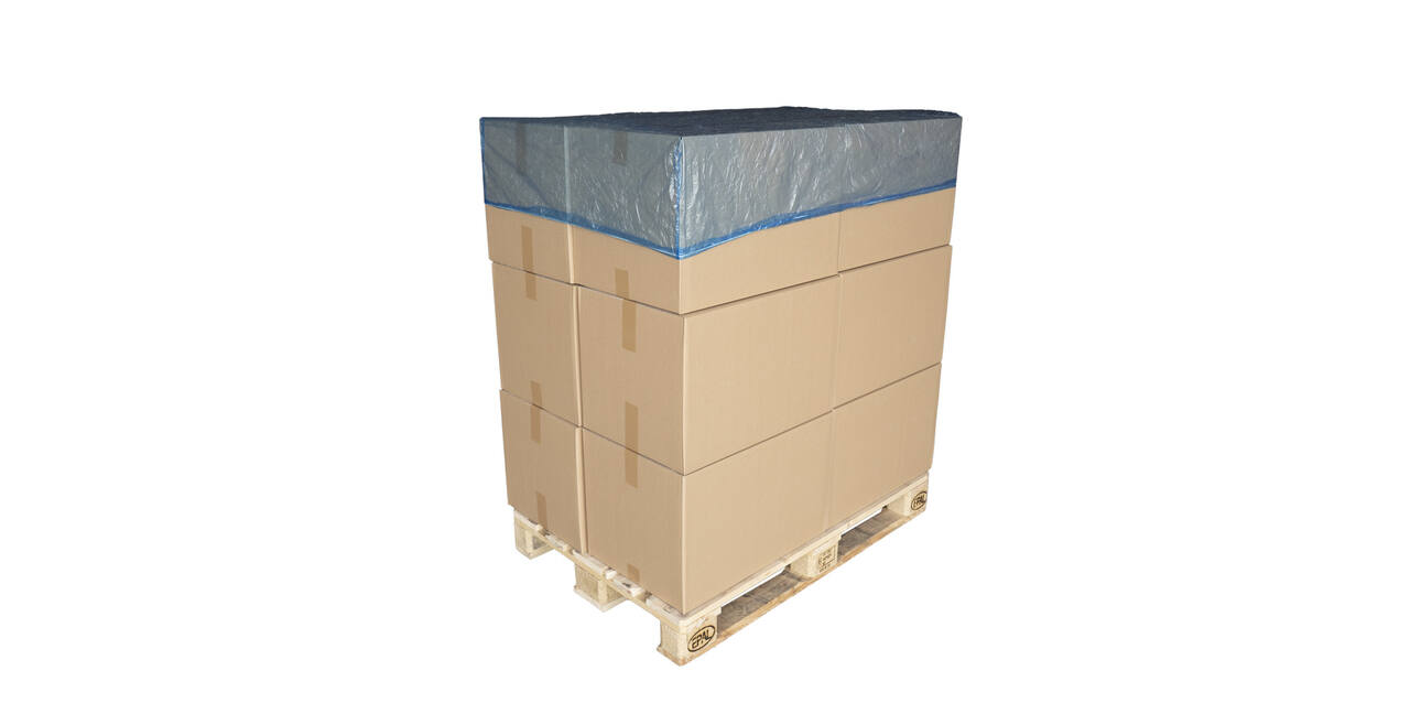 Speedcap PE 85 x 125 x 25 cm blauw 30 my Secure & Clean - SPDCAP08512525B