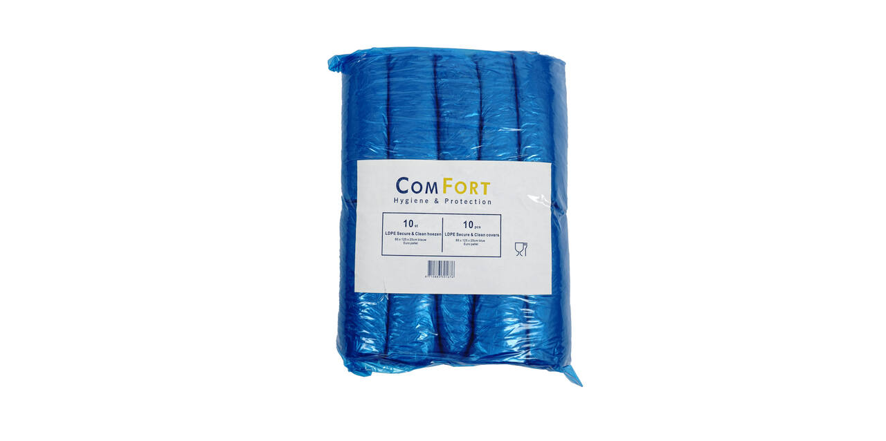 Speedcap PE 85 x 125 x 25 cm blauw 30 my Secure & Clean - SPDCAP08512525B