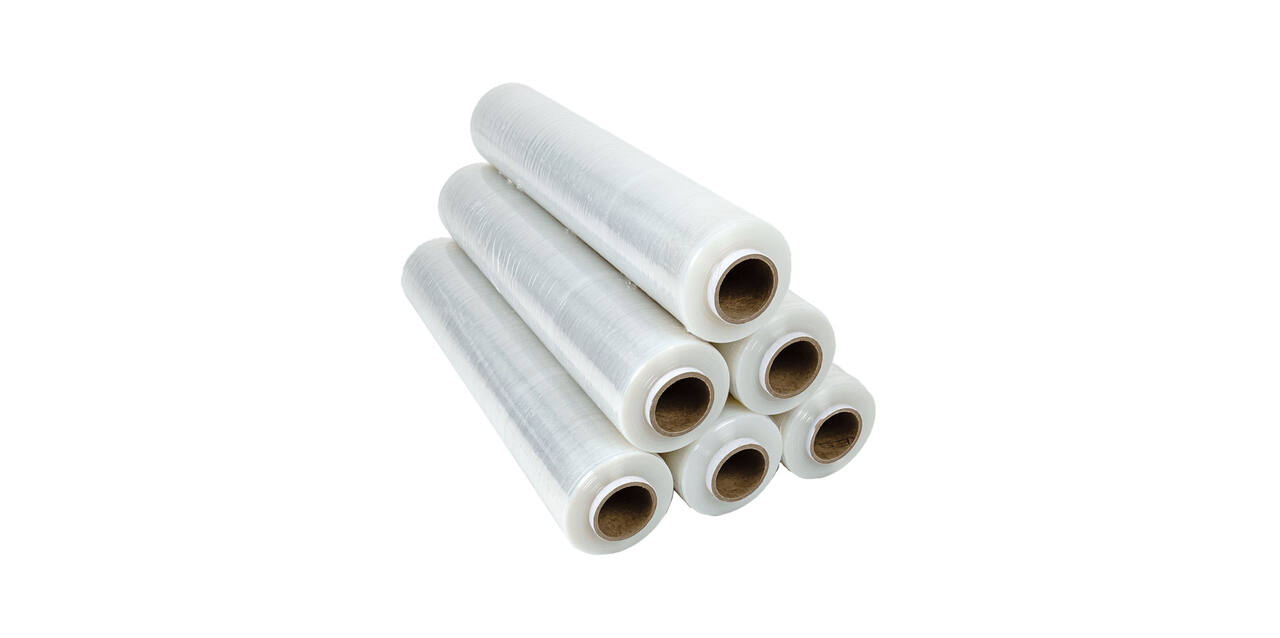 Stretchfolie LLDPE 50 cm x 300 mtr transparant T20 handrol