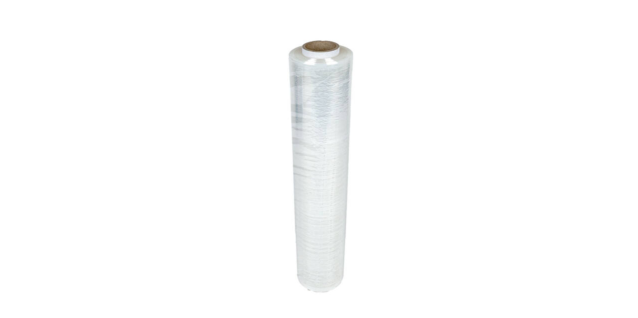 Stretchfolie LLDPE 50 cm x 300 mtr transparant T20 handrol