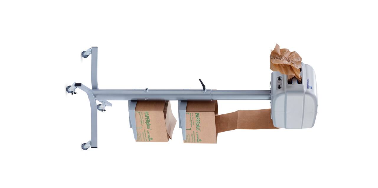 Paperplus papier papillon 280 mtr bruin 80 grams fanfold R 532542