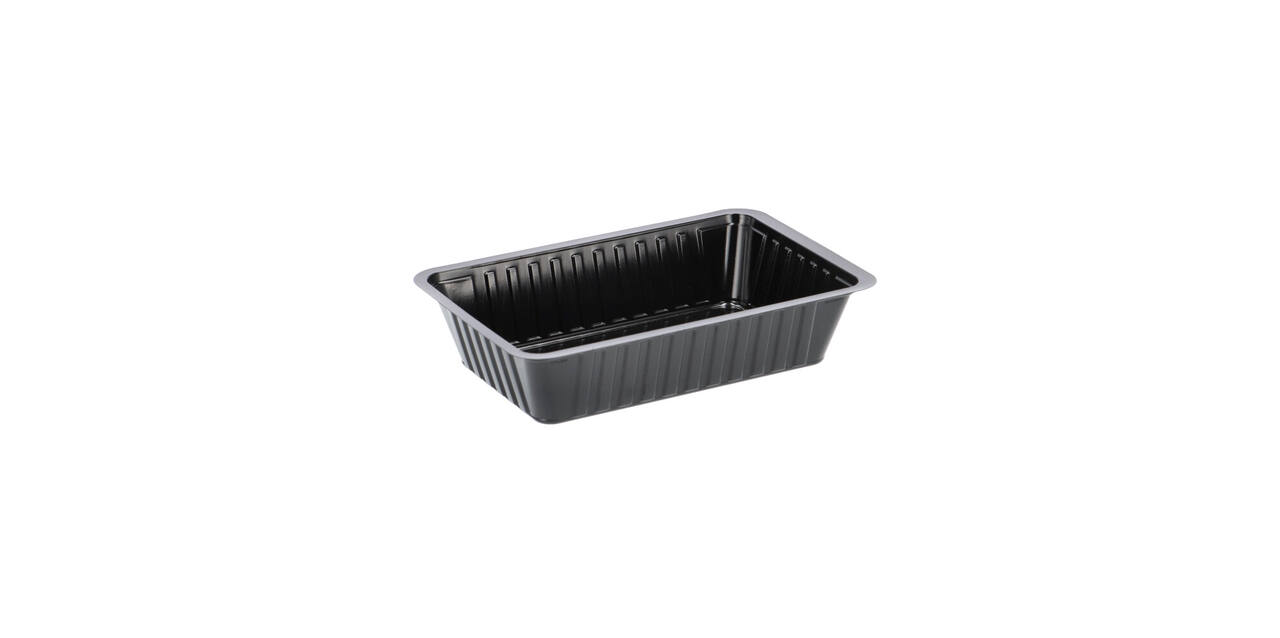 Snackbak PS 163 x 110 x 36 mm zwart A13