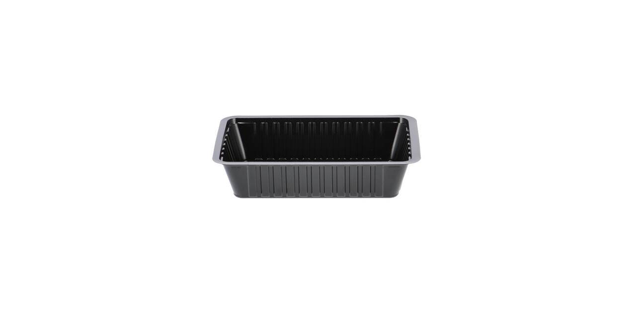 Snackbak PS 163 x 110 x 36 mm zwart A13
