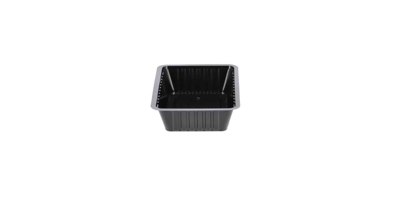 Snackbak PS 163 x 110 x 36 mm zwart A13