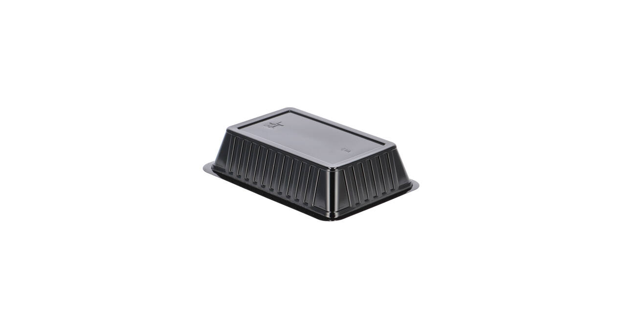 Snackbak PS 163 x 110 x 36 mm zwart A13
