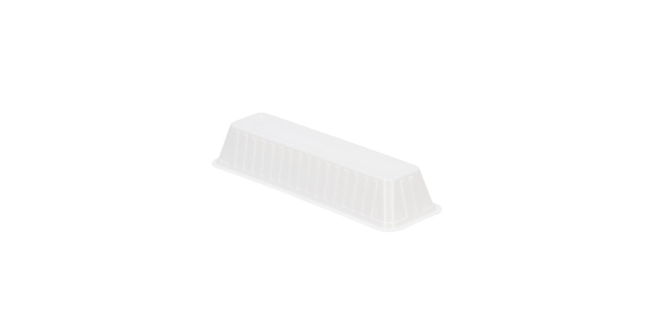 Snackbak PS 204 x 67 x 35 mm wit A16