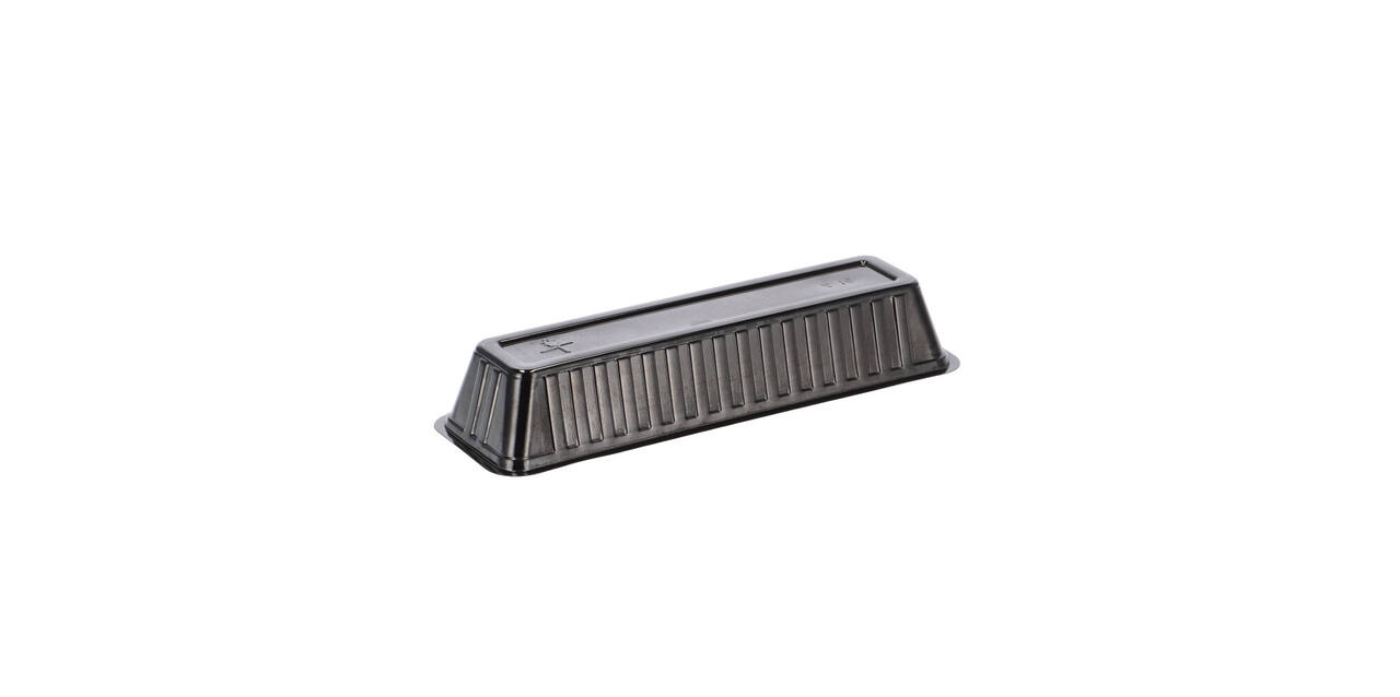 Snackbak PS 204 x 67 x 35 mm zwart A16