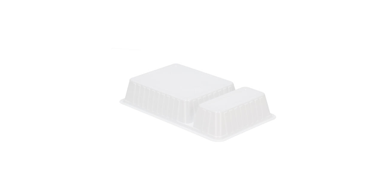 Snackbak PS 204 x 121 x 36 mm wit A20 (A14+1)