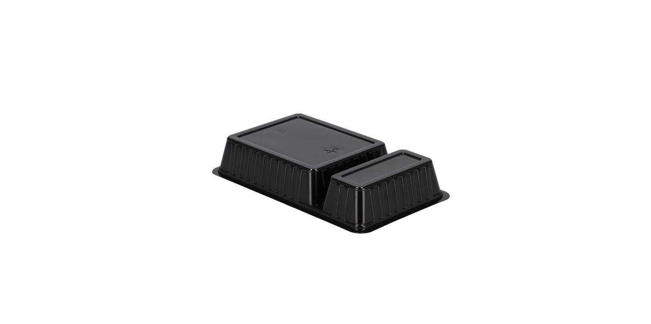 Snackbak PS 204 x 121 x 36 mm zwart A20 (A14+1)