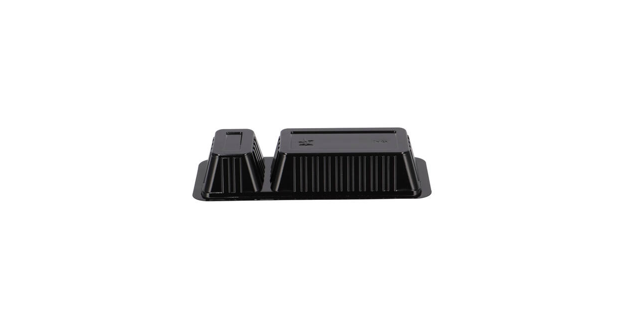 Snackbak PS 203,5 x 95 x 36 mm zwart A22 (A9+1)