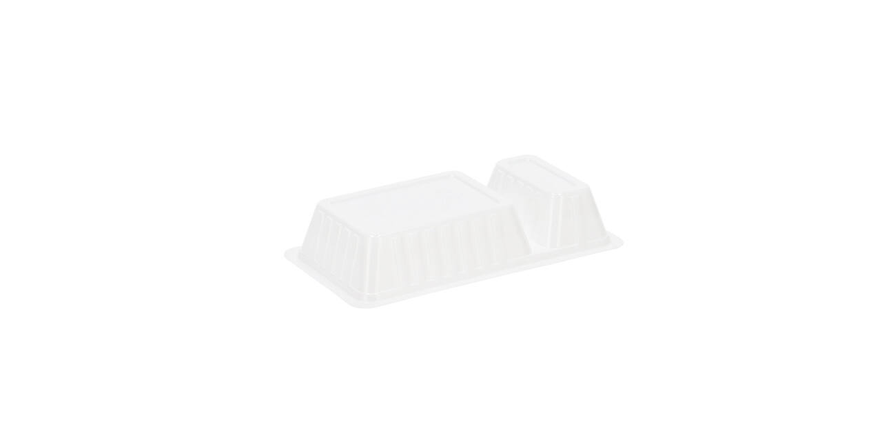 Snackbak PS 169 x 95 x 33 mm wit A23 (A7+1)