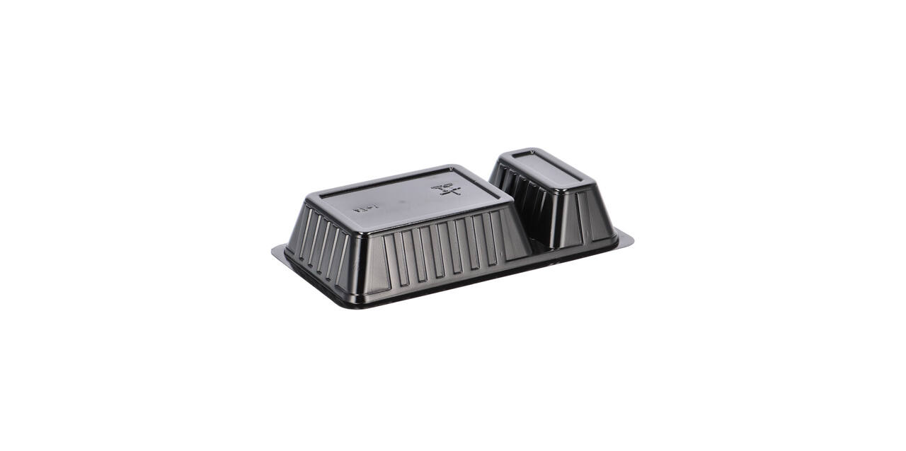 Snackbak PS 169 x 95 x 33 mm zwart A23 (A7+1)