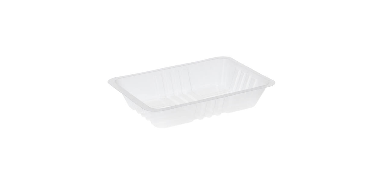 Snackbak PS 203,5 x 144 x 39 mm semi-transparant A50/30