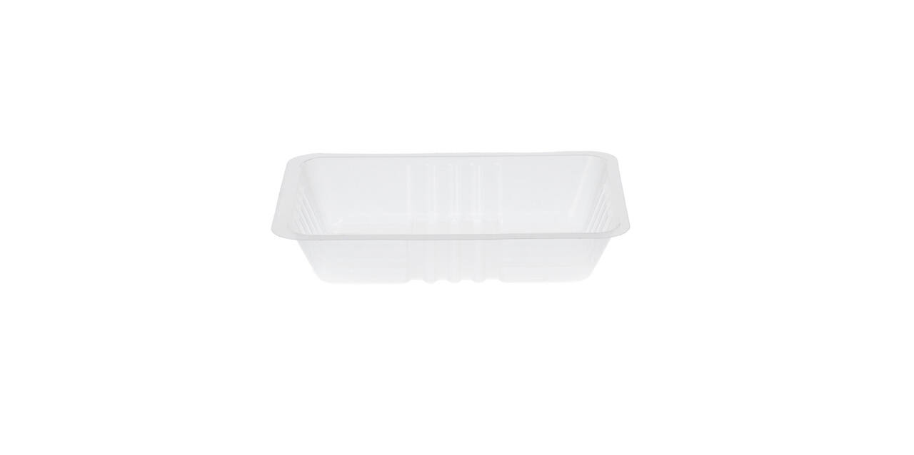 Snackbak PS 203,5 x 144 x 39 mm semi-transparant A50/30