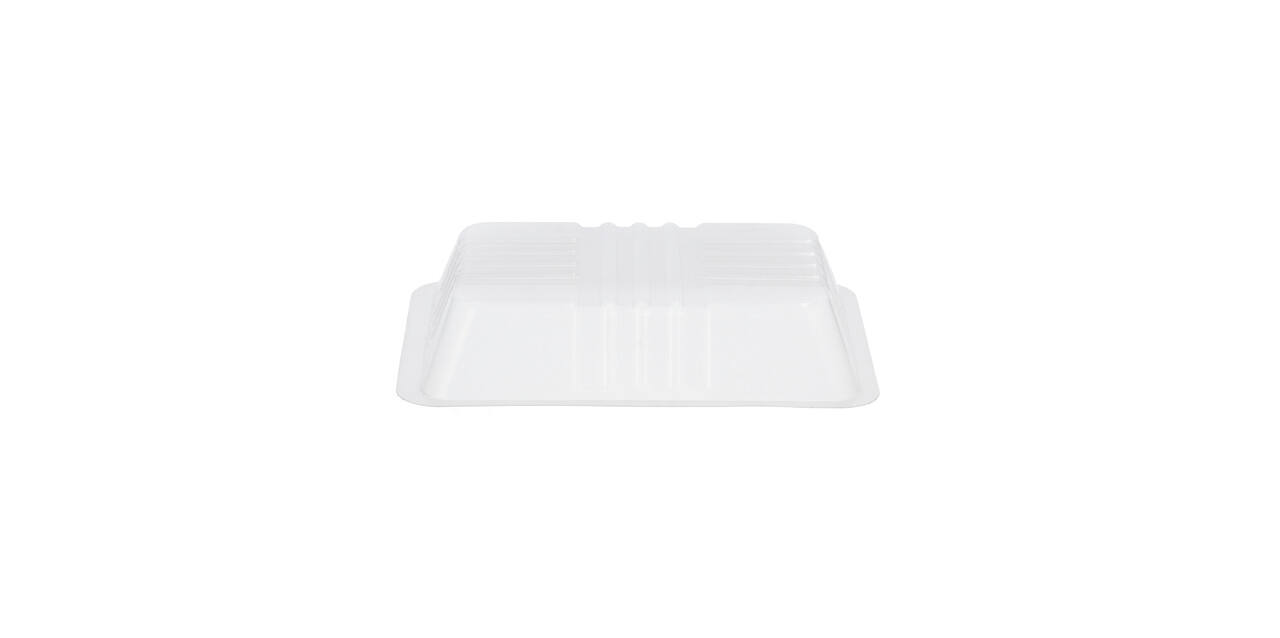 Snackbak PS 203,5 x 144 x 39 mm semi-transparant A50/30