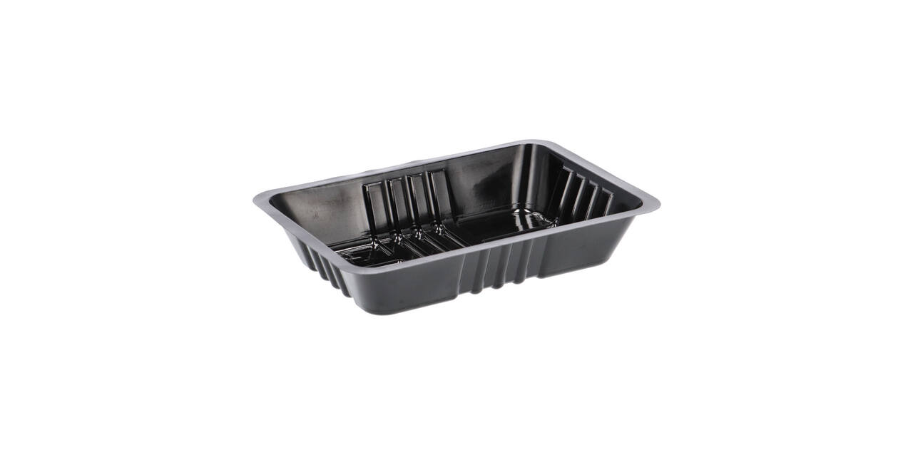 Snackbak PS 203,5 x 144 x 39 mm zwart A50/30