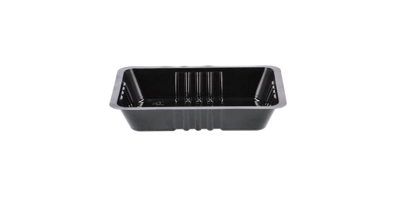 Snackbak PS 203,5 x 144 x 39 mm zwart A50/30
