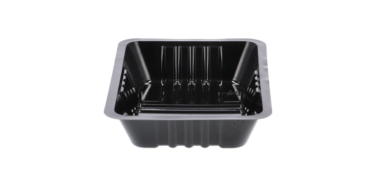 Snackbak PS 203,5 x 144 x 39 mm zwart A50/30