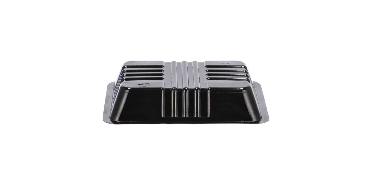 Snackbak PS 203,5 x 144 x 39 mm zwart A50/30