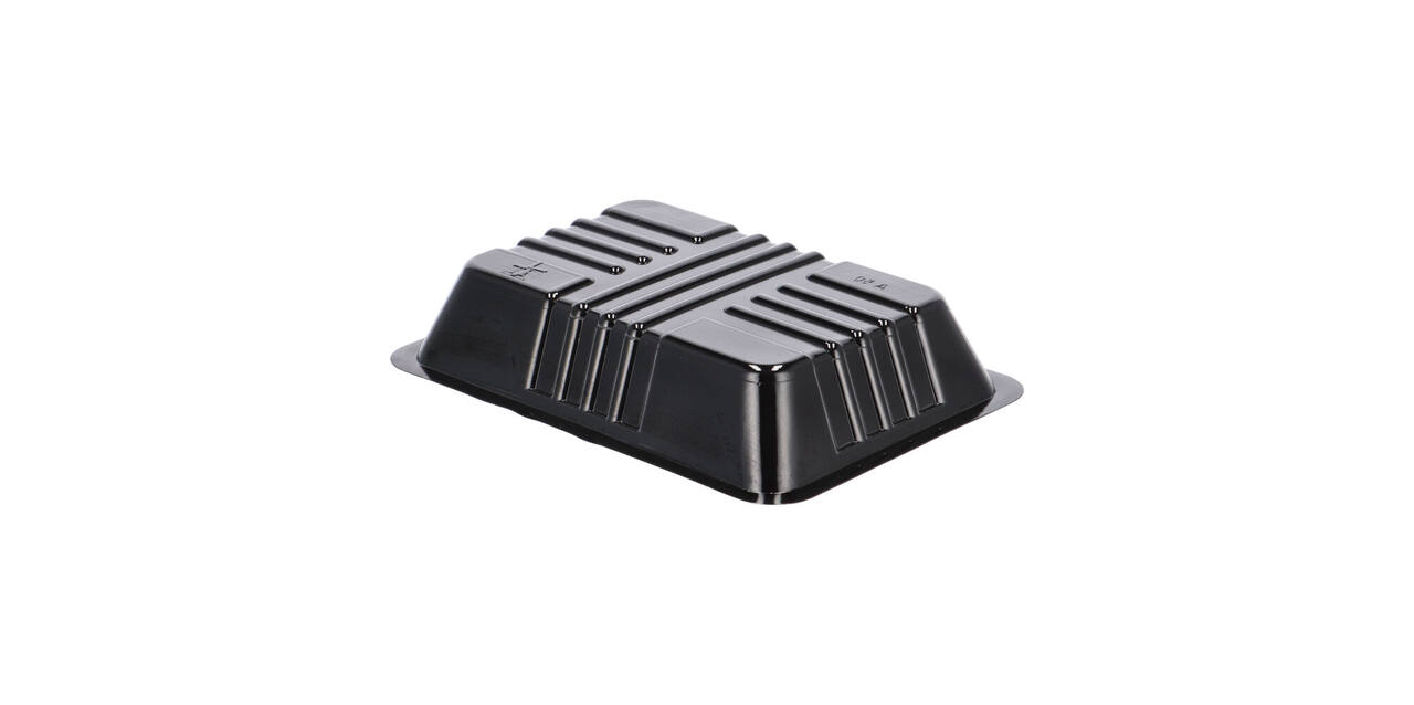 Snackbak PS 203,5 x 144 x 39 mm zwart A50/30