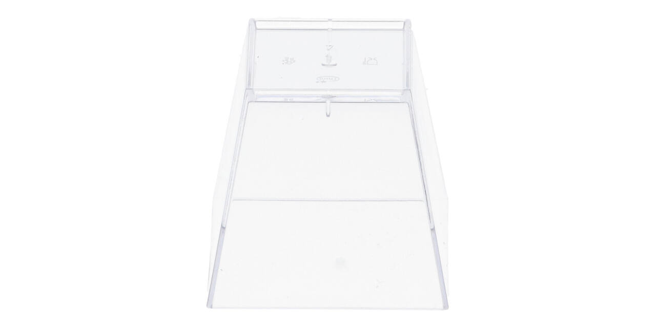 157491 - Plastic bakje Amuse-Bouche Square 49 x 49 x 46 mm 60 cc transparant