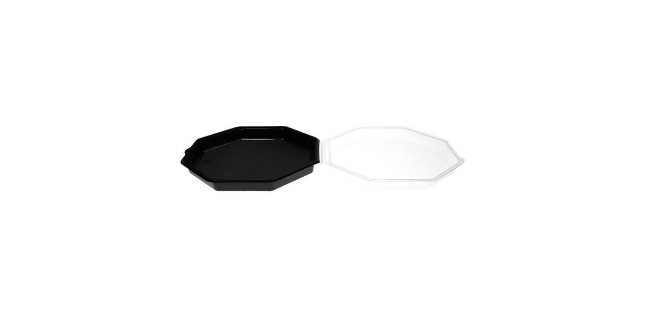 211908 Octaview apet 118 x 60 mm grey 191 ml