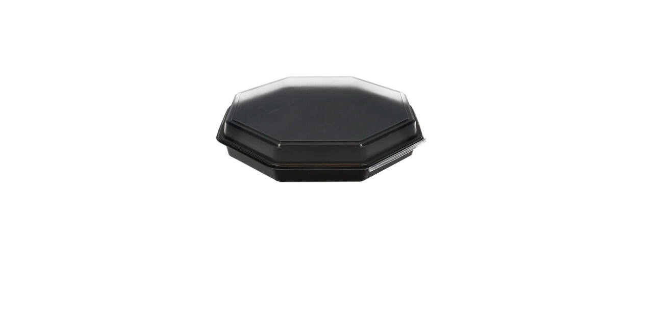 211908 Octaview apet 118 x 60 mm grey 191 ml