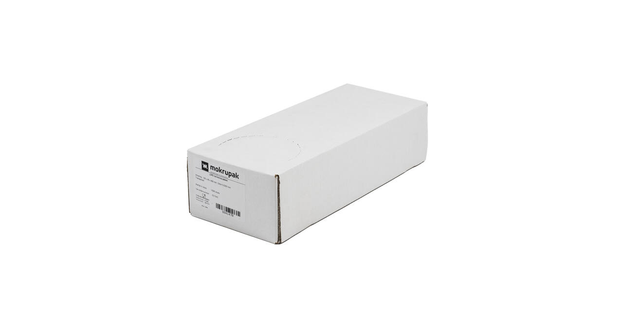 Polyzak LDPE 10/4 x 40 cm transparant 20 my zijvouw