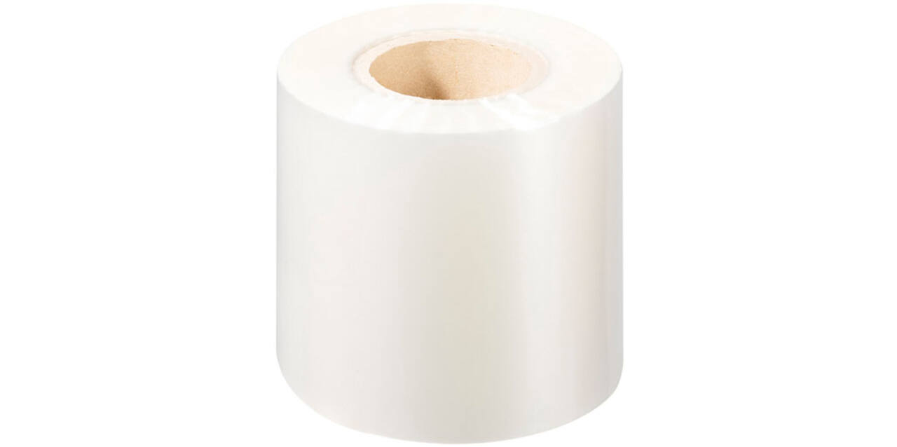 147974 - Topsealfolie PP anti condens 154 mm x 250 mtr transparant 65 my peelable
